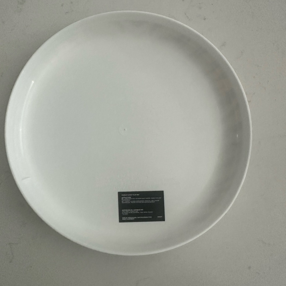 Saint Laurent Zebra Frisbee in Black and White - Picture 3 of 4